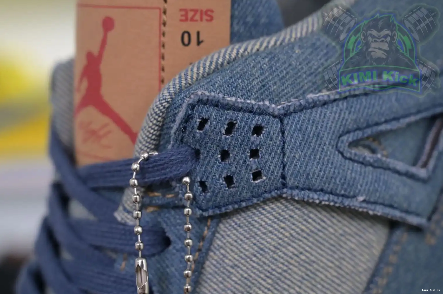 Air 4 Kimikick levis retro Jordan Jordan denim 0730